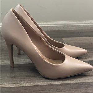 Christian Siriano Nude Heels Size 7